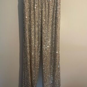 Sparkling Sequin Pants M